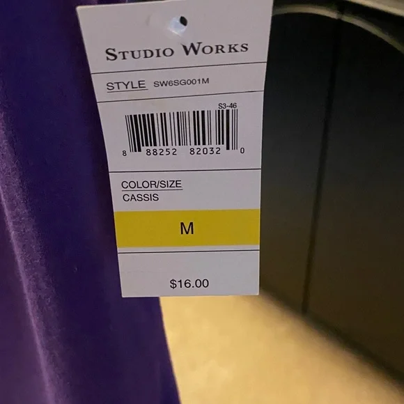Studio Works Rich Purple Tank Top - Picture 2 of 6